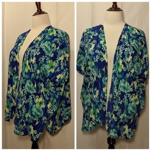 Soprano Periwinkle & Green Kimono